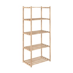 Estanteria alistonada natura 5 baldas 171 x 65 x 40 cm