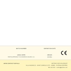 Enrollacables 10 m 3 g 1,50mm 4 tomas bipolares con t/tl