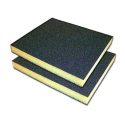 Almohadilla lija grano 60, medio, 9,5 x 12,2 x 0,7 cm