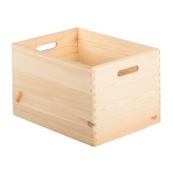 Caja de pino 40 x 30 x 23 cm