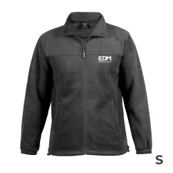 *merchandising* chaqueta polar fleece 280g/m² con cremallera edm talla-s