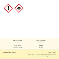 Pintura en spray pintura forja 520cc fj104 negro