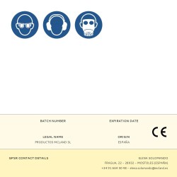 Soplador a gasolina motor 2 tiempos gas 500g-v18 44g-0014 garland