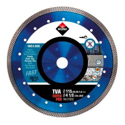 Disco diamantado tva ø115mm superpro 31932 rubi