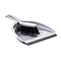 Cepillo panadero pvc con pala recogedor de goma 33 x 23 x 8 cm