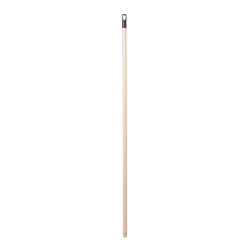 Mango buque de madera gallega con rosca y colgador ø2,3 x 125 cm