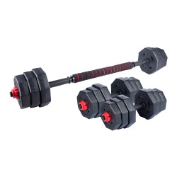 Juego de mancuernas extensible 19 piezas