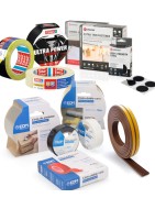 Cintas adhesivas y burletes